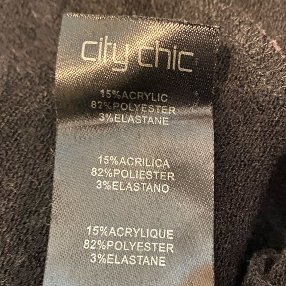 CITY CHIC Ruffle crop blazer - Picture 10 of 11